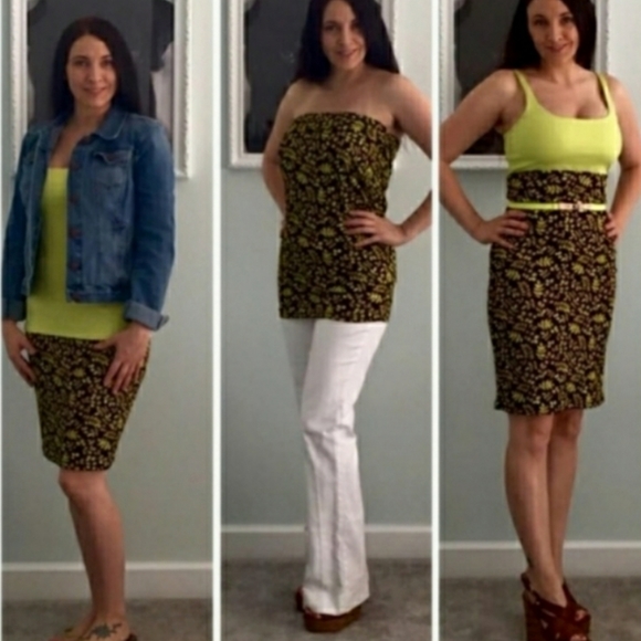 Lularoe Skirt Size 18/20 Cassie Pencil Tribal NWT - Picture 3 of 9